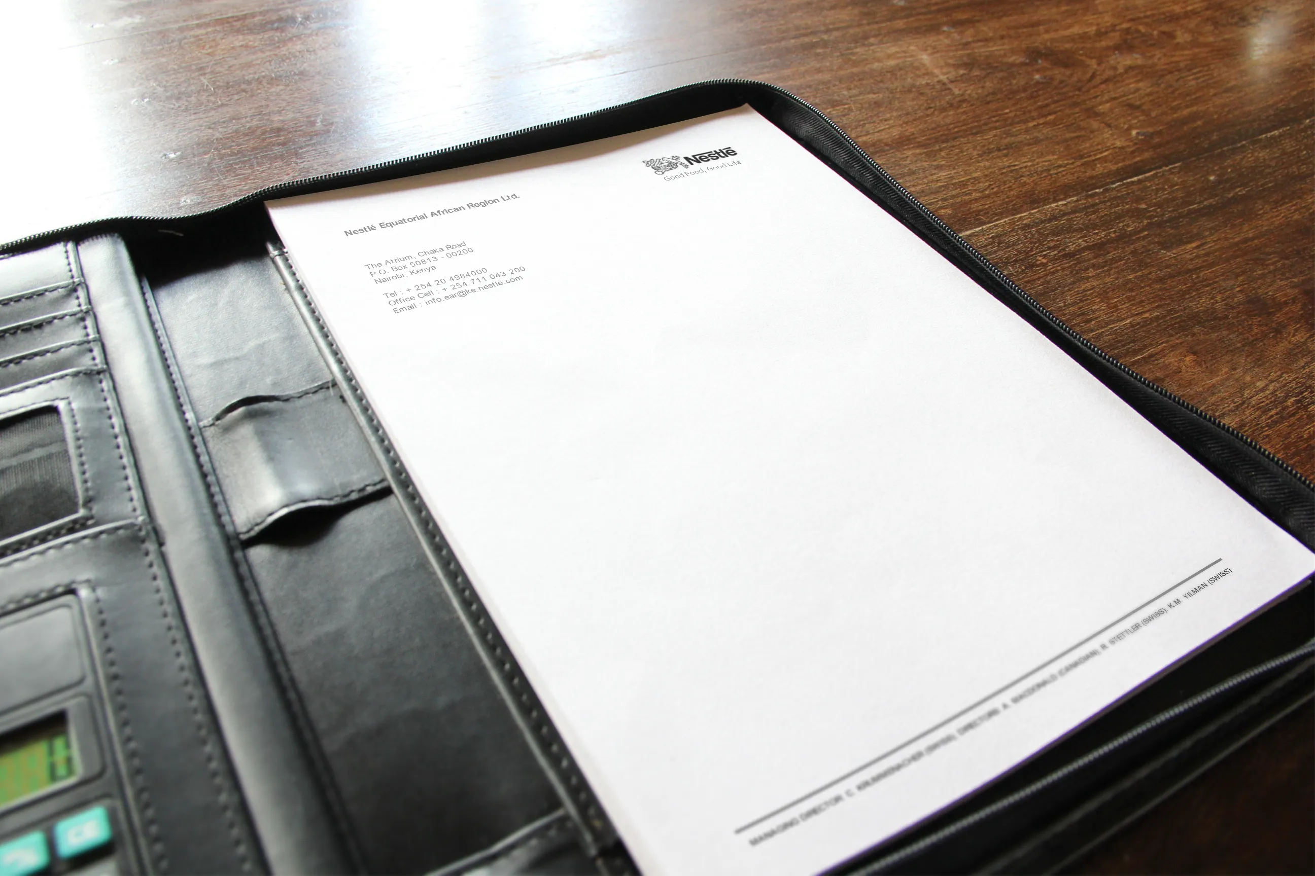 Nestle Stationery